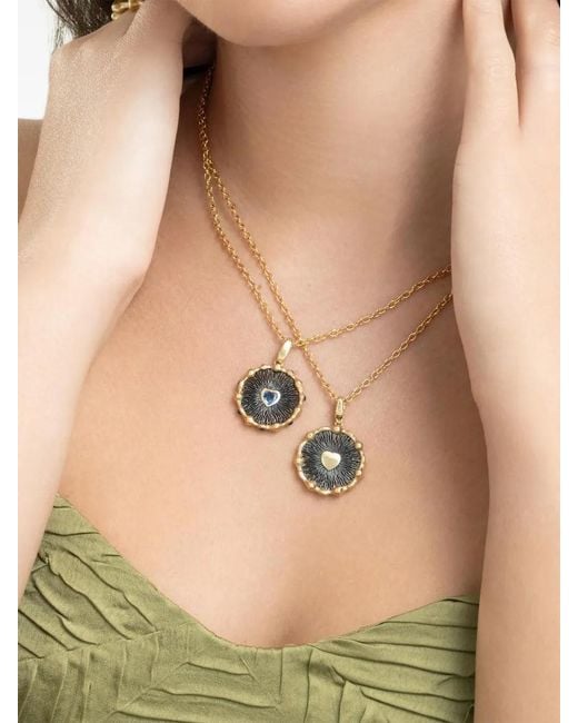 VRAM Metallic Hypha Sapphire Necklace