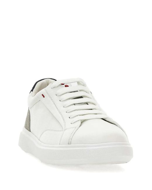 Peuterey White Leather Sneakers for men