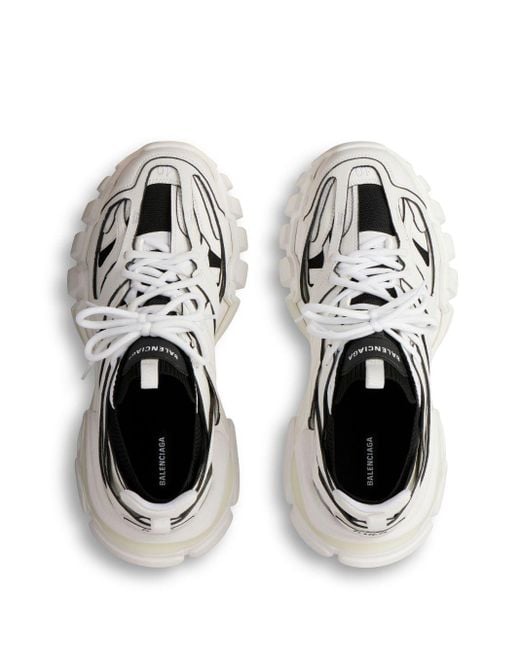 Zapatillas Track con paneles Balenciaga de hombre de color White