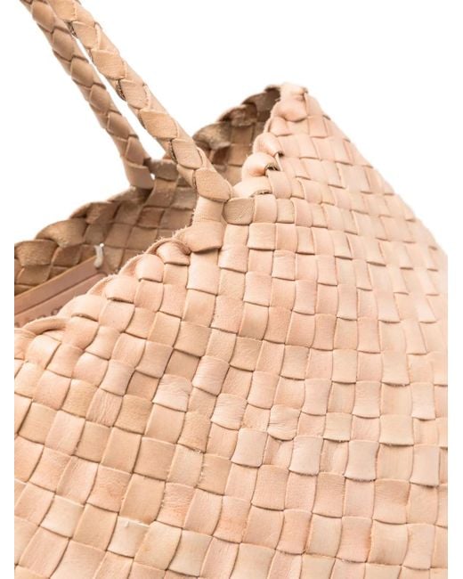 Dragon Diffusion Kleine Santa Croce Shopper in het Natural