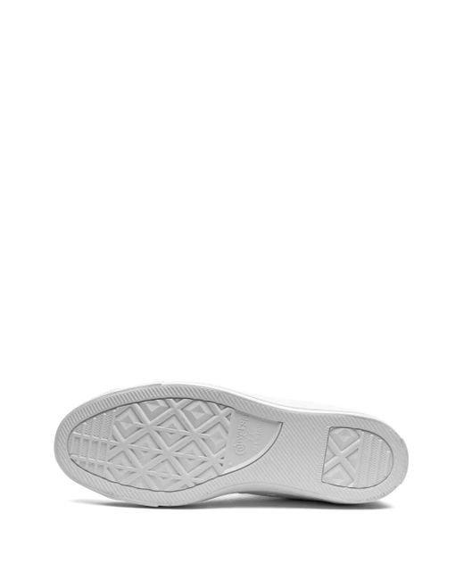 Converse White Chuck Taylor All Star Leather Hi Sneakers for men