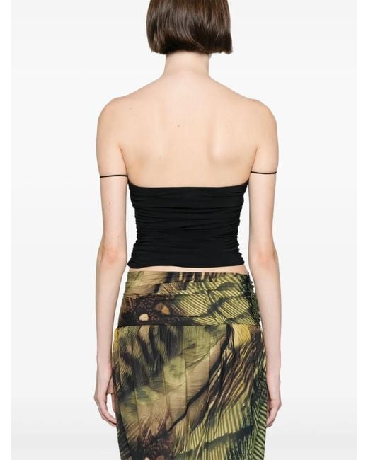 Amazuìn Black Rosie Top