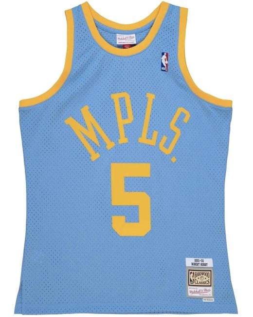 Mitchell & Ness Blue "Nba La Lakers 2001 Robert Horry" Swingman Jersey Vest Top for men