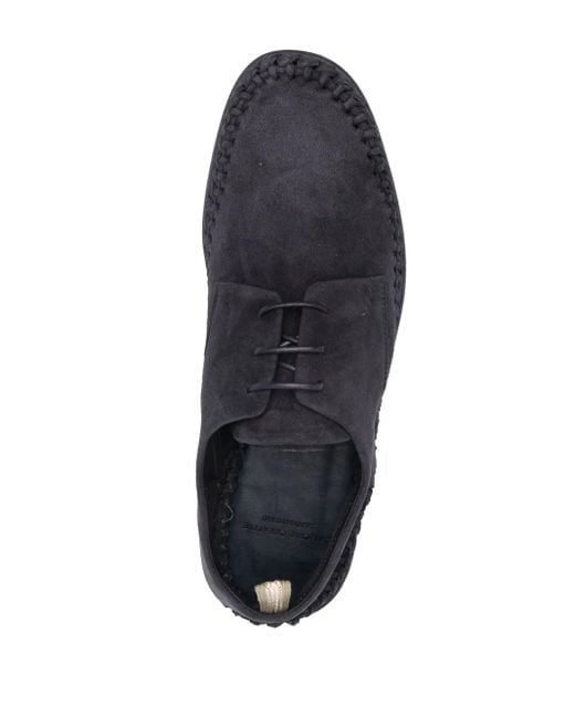 Officine Creative Schnürschuhe Aus Wildleder in Blue für Herren