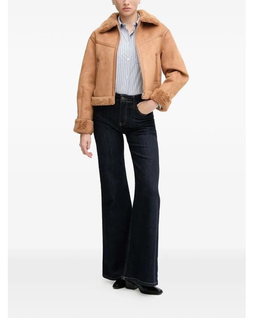 GAUDI Blue Zip-Fastening Jacket