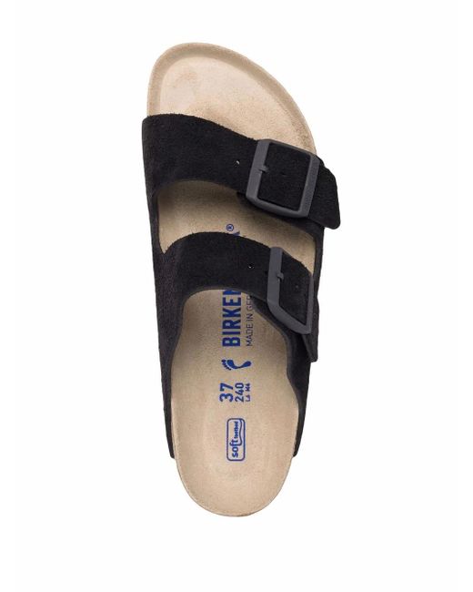 Birkenstock Black Arizona Flat Sandals