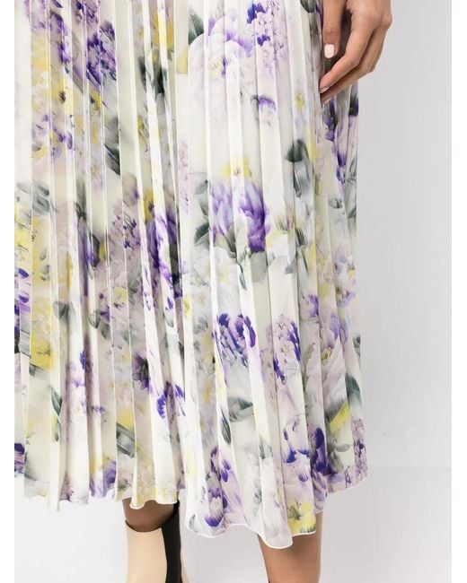Off-White c/o Virgil Abloh White Drawstring Pleated Skirt