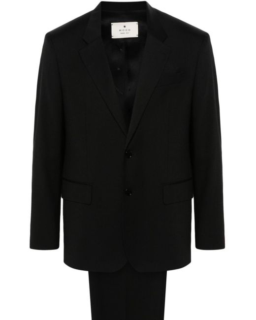 Manuel Ritz Black Single-breasted Suit for men