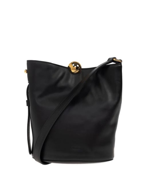 Furla Black Mini Sfera Soft Shoulder Bag
