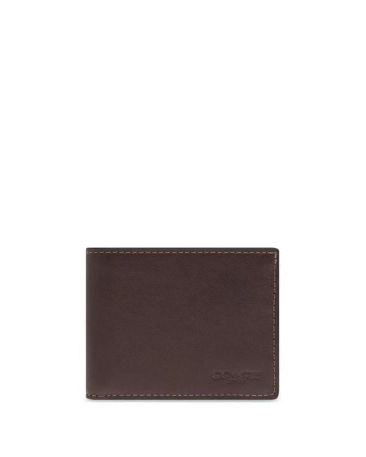 Portafoglio di COACH in Brown da Uomo