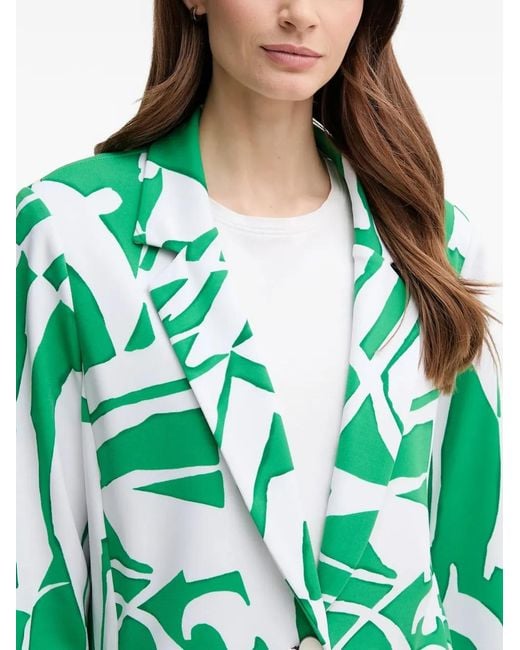 Blazer Con Botones Joseph Ribkoff de color Green