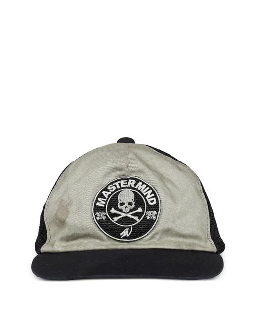 Mastermind Japan Gray X Sean Wotherspoon Logo-Patch Cap for men