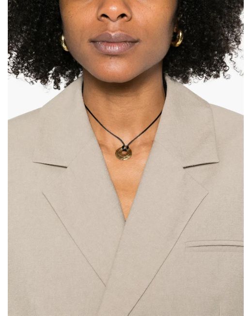 Nanushka Natural Diante Blazer