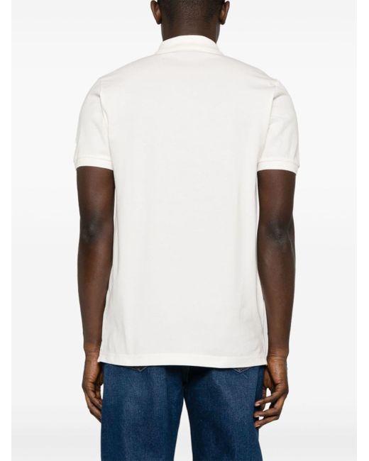 Iceberg White Bugs Bunny-print Cotton Polo Shirt for men