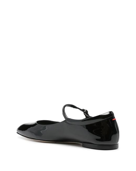 Aeyde Black Uma Patent Calf Leather Shoes