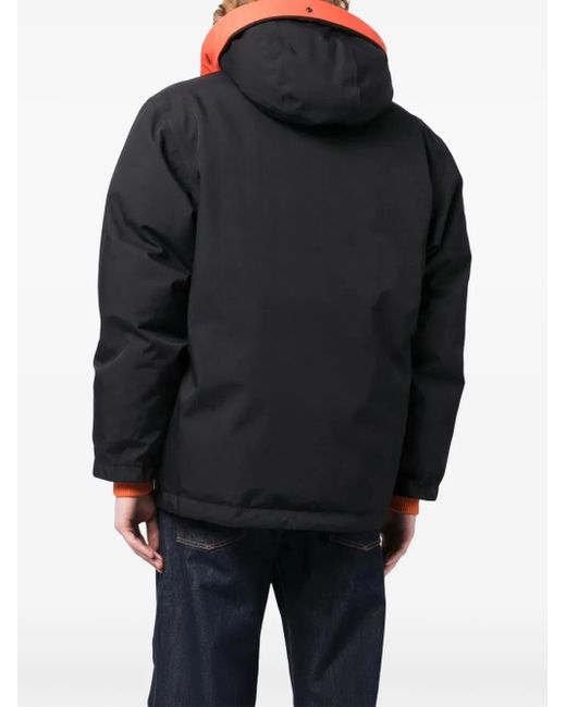 Woolrich Black Hooded Jacket for men