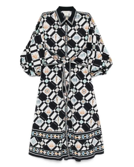 Camilla White Folk Afloat Shirt Dress