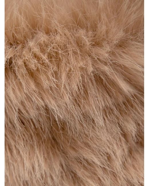 Juicy Couture Natural Logo-Plaque Bucket Hat