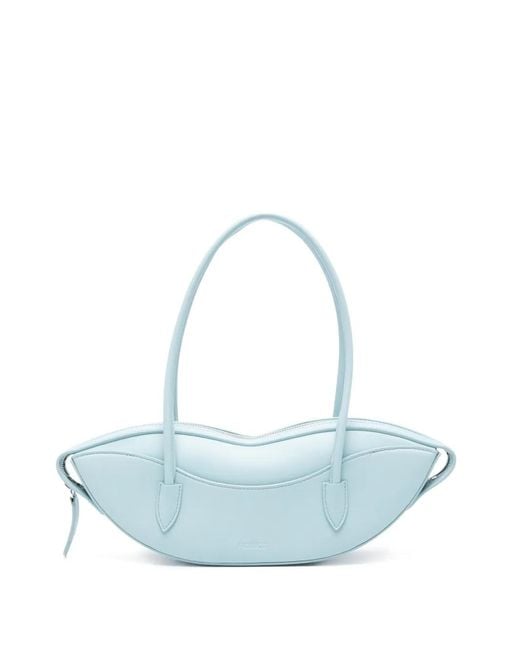 Fiorucci Blue Lips-Shaped Shoulder Bag