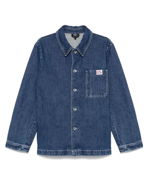 メンズ A.P.C. Ralph シャツ Blue