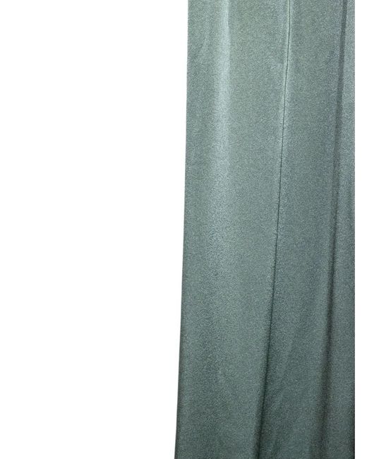 Semicouture Green Elasticated Drawstring Trousers