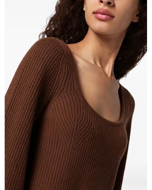 Loulou Brown Cashmere Jumper