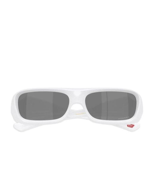 Oakley Gray Permian Rectangle-Frame Sunglasses