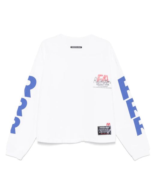 メンズ RRR123 Fa.co Tシャツ Blue