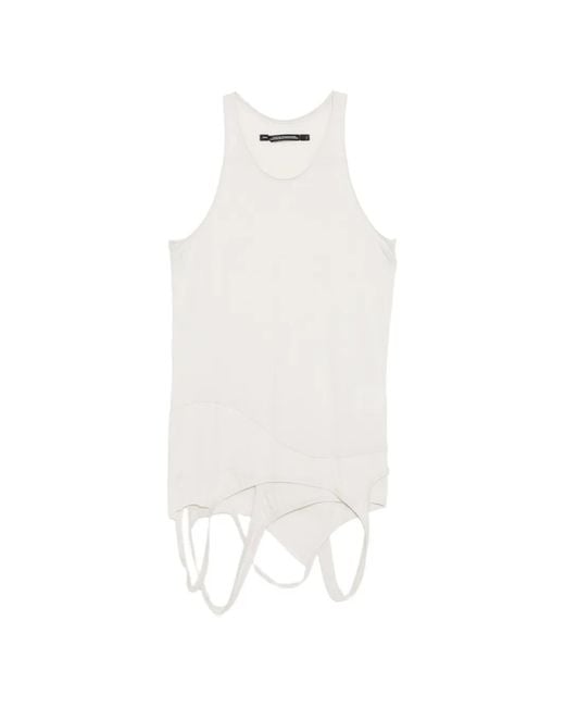 Julius White Loots Tank Top for men