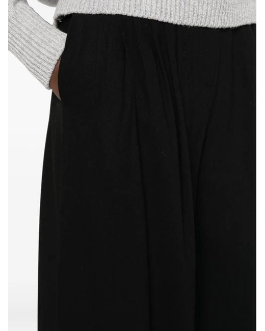 Source Unknown Broek Met Ruches in het Black