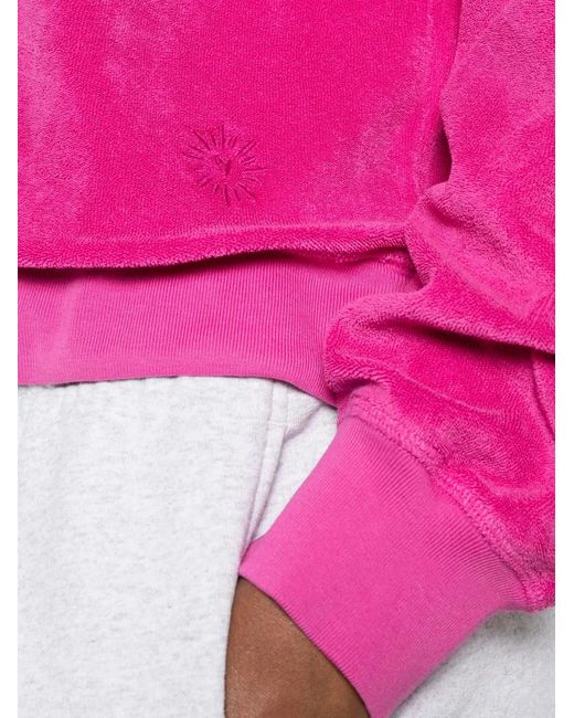 Xirena Pink Pierre Raglan-Sleeve Sweatshirt