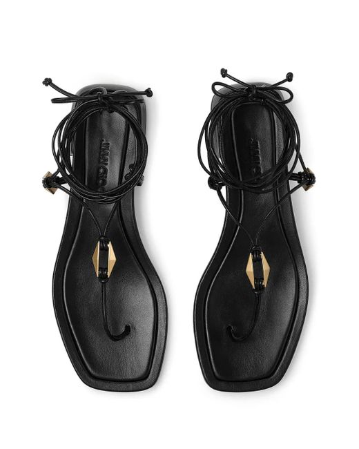 Sandalias Onyxia Jimmy Choo de color Black