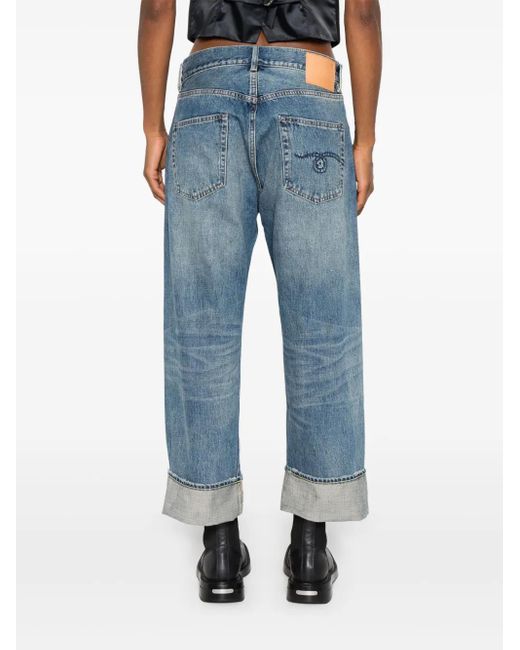 R13 Blue X-Bf Jeans