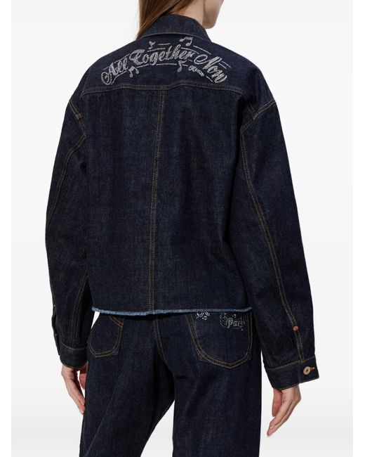 Veste À Boutons Décoratifs KENZO en coloris Blue