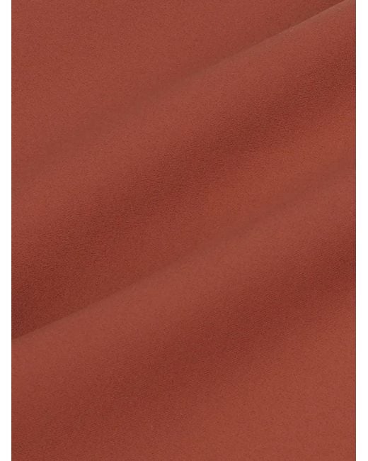 Sporty & Rich Red Logo-Print High-Waisted Leggings