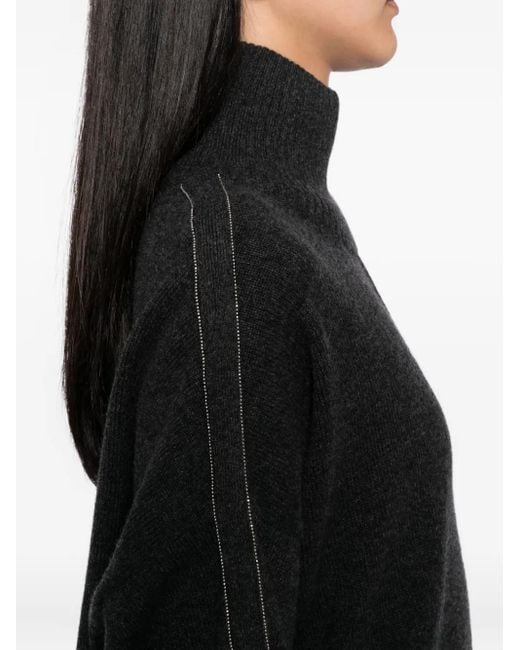 N.Peal Cashmere カシミアセーター Black