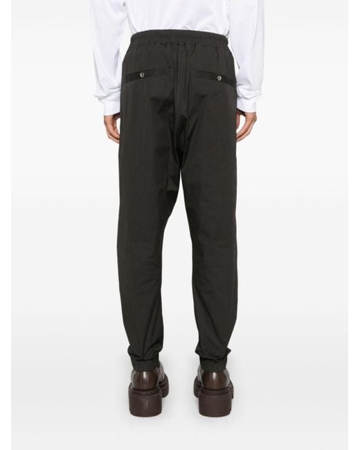 Rick Owens Black Tecuatl Trousers for men