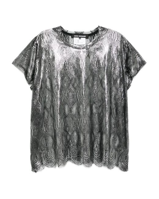 売れ筋がひ新作！ Metallic Watanabe Junya T-Shirt Lyst | Gray in その他