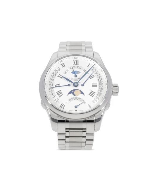 Longines White Master Retrograde 44Mm