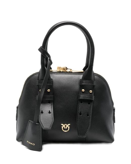 Sac Porté Épaule À Détail De Boucle Pinko en coloris Black