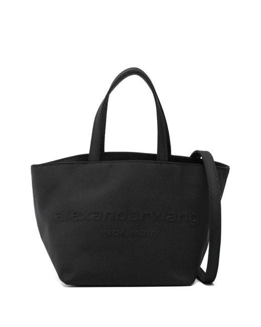 Alexander Wang Black Punch Mini Tote Bag