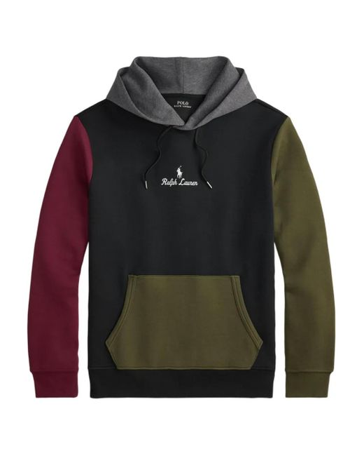 メンズ Polo Ralph Lauren カラーブロック パーカー Green