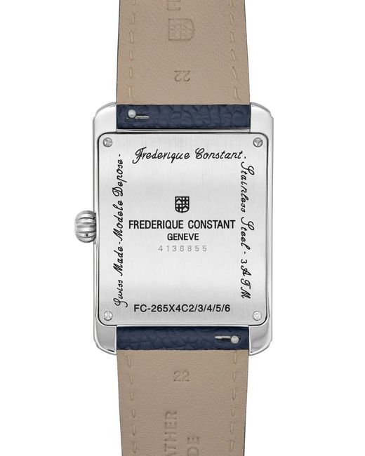 Frederique Constant Blue Classics Carrée 42.30Mm for men