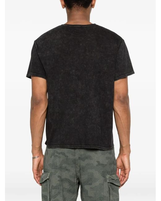 R13 Black Crew-Neck T-Shirt for men