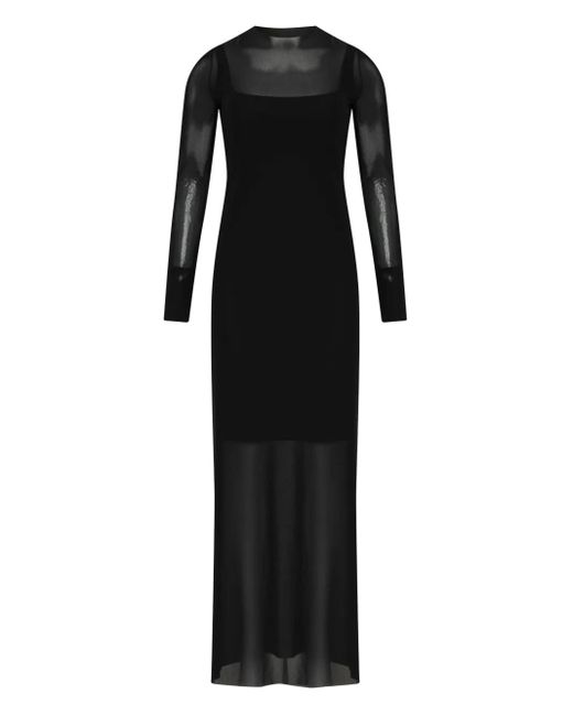 black linen dress shirt Square Neck Sheath Dress with Embellished Bolero by Badgley Mischka main image 0