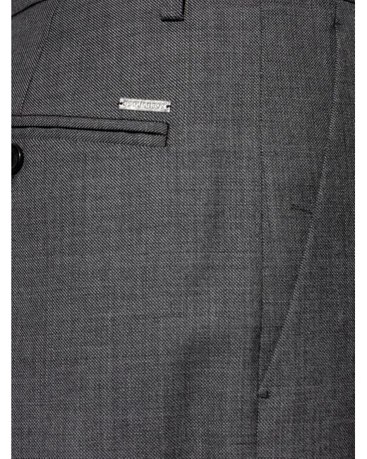 Pantalones De Lana DSquared² de hombre de color Gray