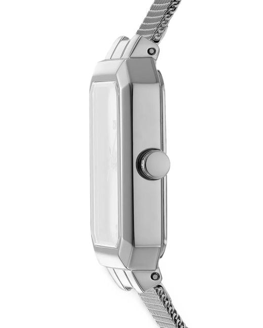 DKNY White Rectangular-Shape 35.5Mm Watch