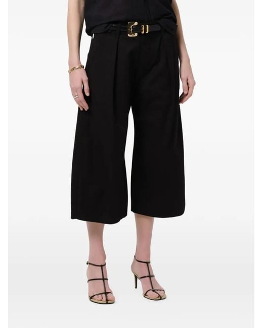 Citizens of Humanity Black Cocoon Pleated Trousers