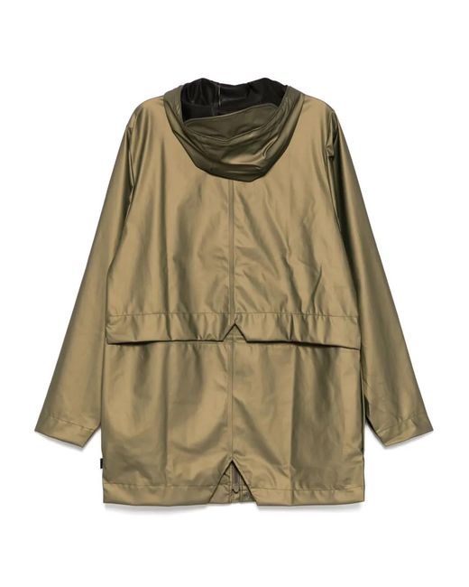 Rains Green Bold Jacket