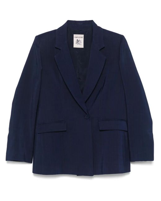 Semicouture シングルジャケット Blue
